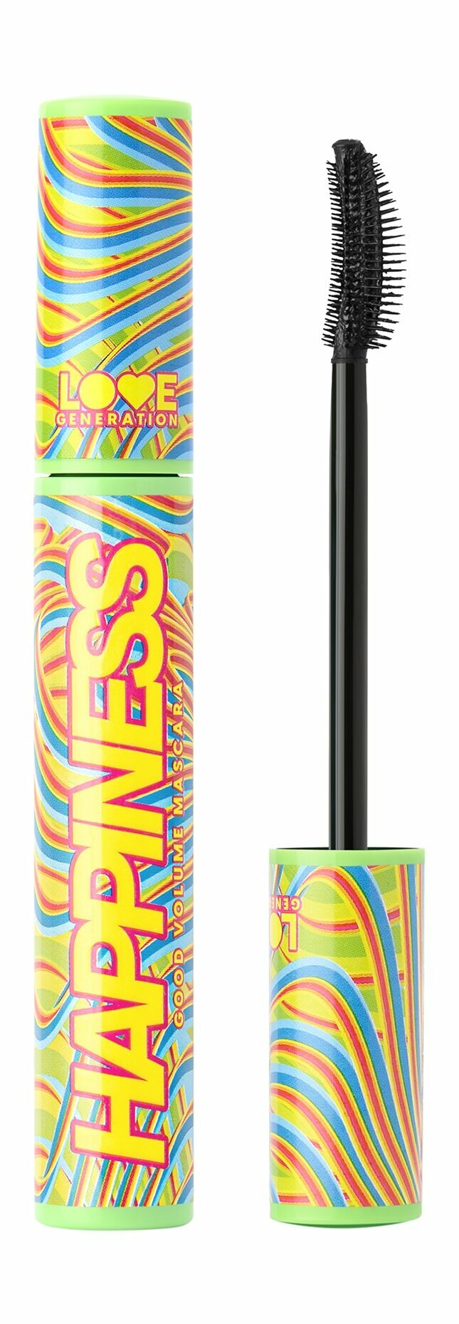 LOVE GENERATION Тушь для ресниц Good Volume Mascara Happiness, 9 мл, 01 Черный