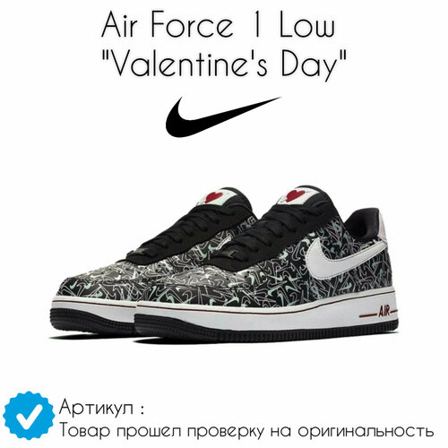 фото Кроссовки nike, размер 39 eu, красный, черный
