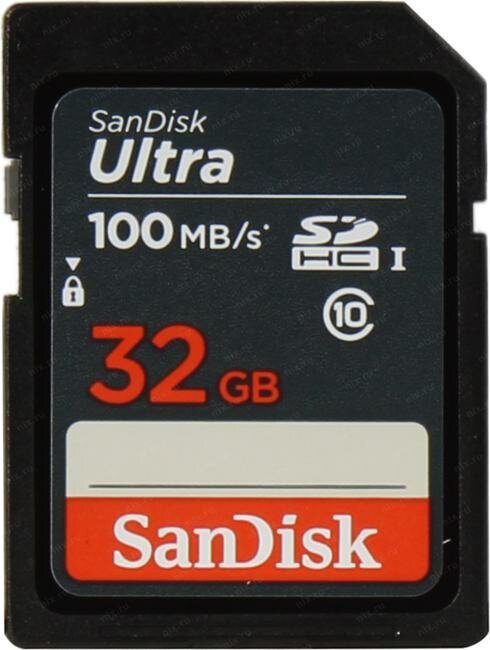 Карта памяти SDHC UHS-I SANDISK Ultra 128 ГБ, 100 МБ/с, Class 10, , 1 шт. - фото №18