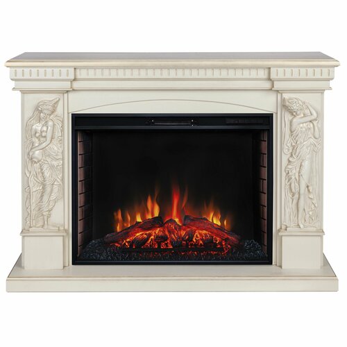 каминокомплект realflame diva wt firespace 33 s ir Электрокамин RealFlame DIVA 33 WT-619G с очагом Epsilon 33