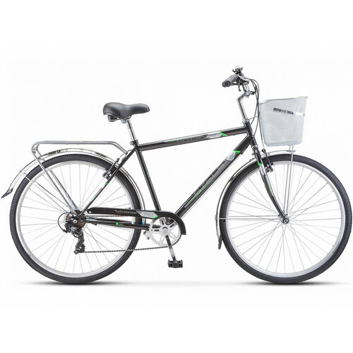 STELS Велосипед Стелс Navigator 350 V корзина рама 20 зеленый 17679₽