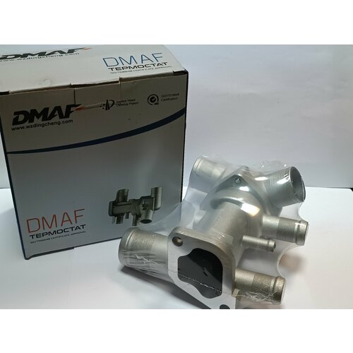 Термостат в сборе ВАЗ 2110-2112, 2113-2115 (с 2003 г.) инжектор, 2170-2172 Приора,21082-1306010-11 с корпусом (t начала открывания 85 гр.)