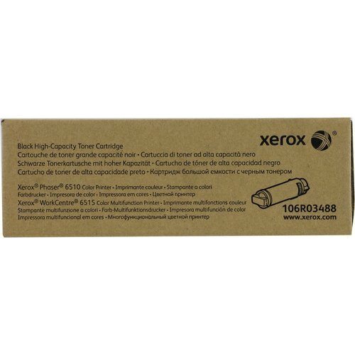 Тонер-картридж Xerox повышенной емкости, Phaser 6510/WC 6515 черный (5,5K) - фото №10