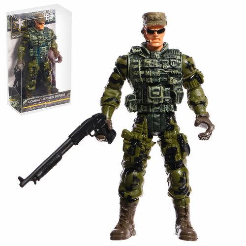 Фигурка солдатика Штурмовик цвет микс 308₽