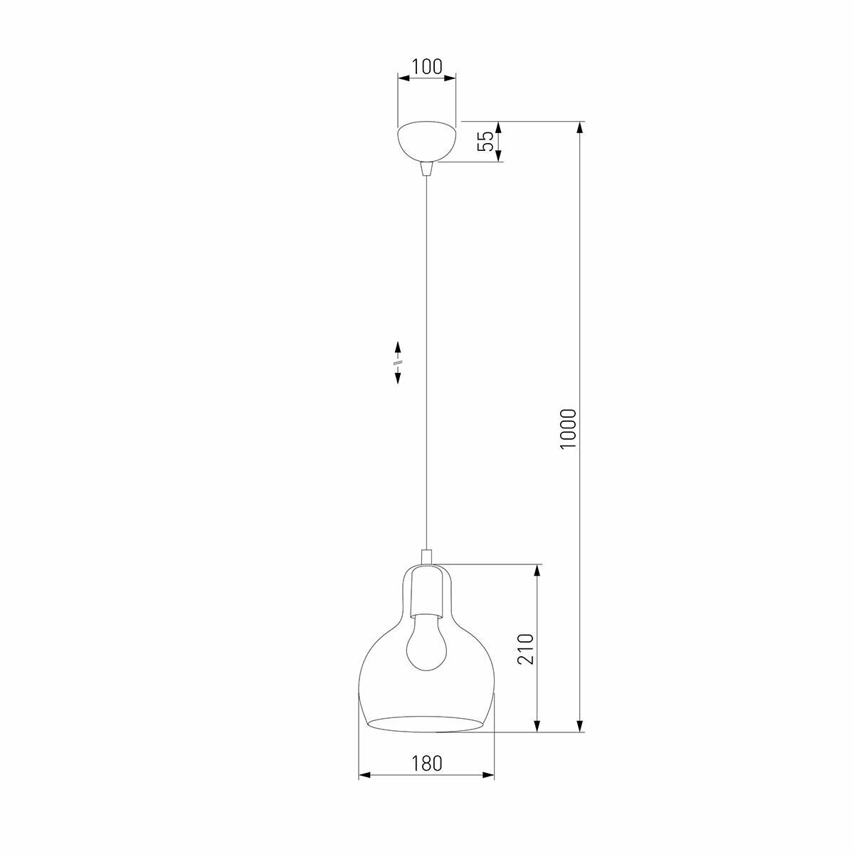 Подвесной светильник TK Lighting - фото №10