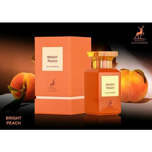 Maison Alhambra Парфюмерная вода женская BRIGHT PEACH, 80 мл