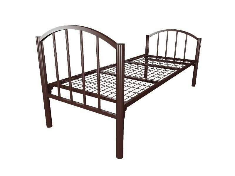 фото Кровать металлическая односпальная