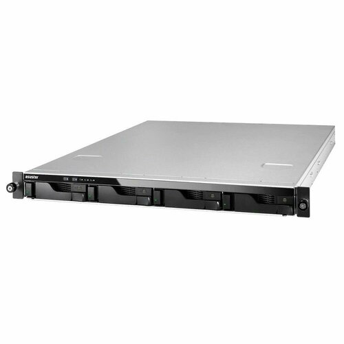 Система хранения данных ASUSTOR 4Bay /Intel Atom C3538, 2.1GHz/8GB DDR4/noHDD, LFF(HDD, SSD),/2x1GbE(LAN)/4xUSB3.2; 90IX01H0-BW3S00