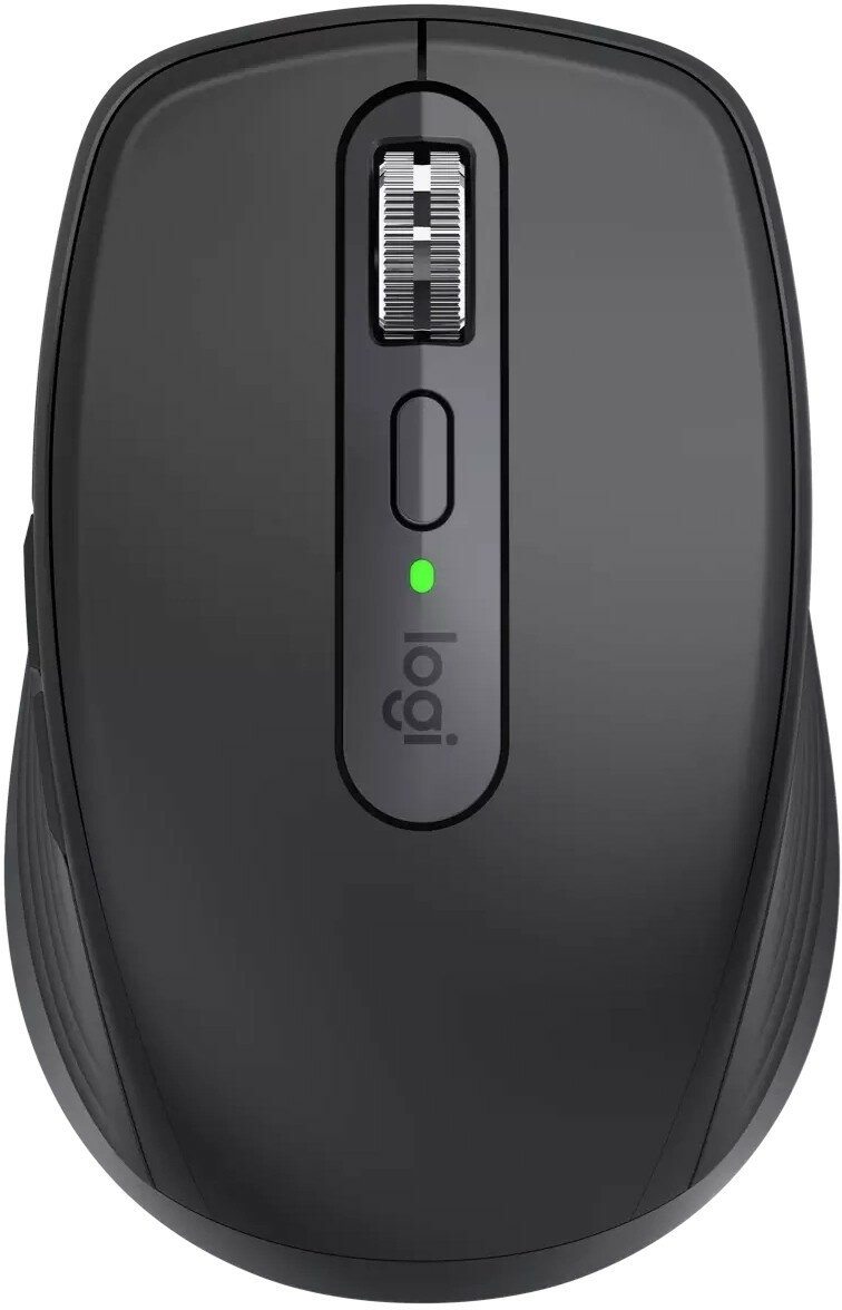 Logitech MX Anywhere 3S Graphite (910-006958) Мышь беспроводная (Bluetooth + радиоканал), 8000 dpi, USB, цвет: чёрный