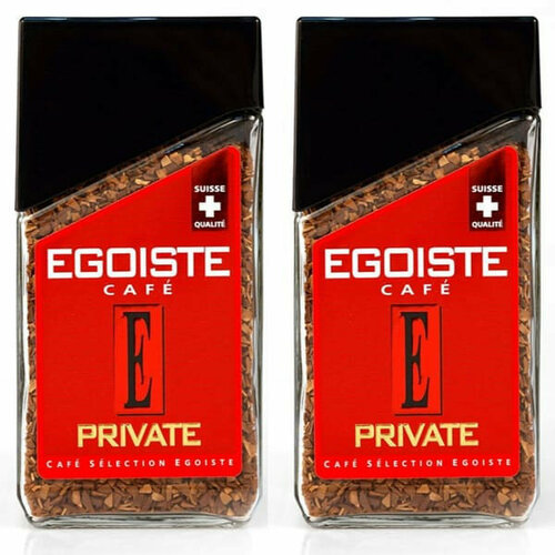 Egoiste Private кофе растворимый 100 гр упаковка 2 шт (71050)