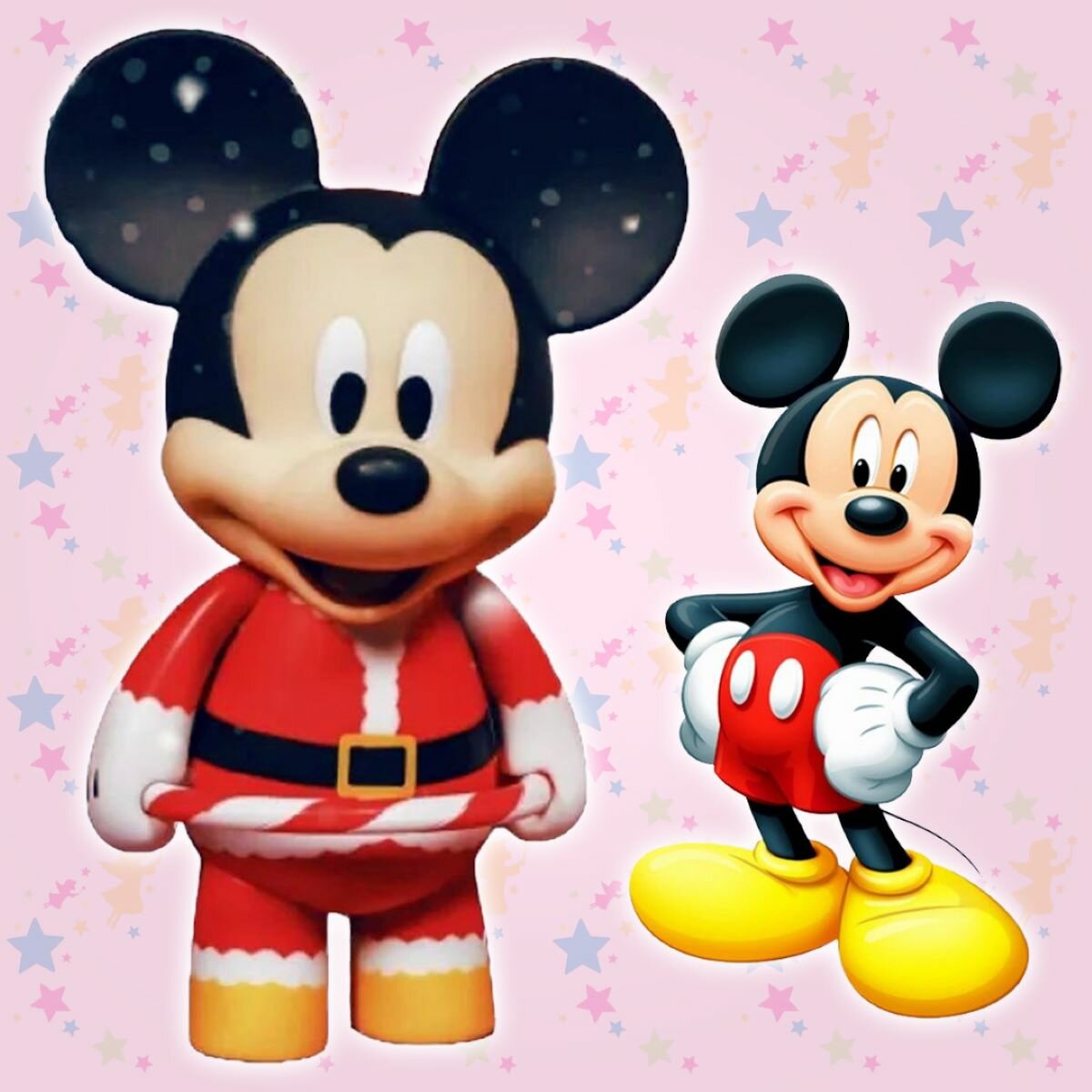 Фигурка Фигурка Micky Mouse 15 см. 1 шт. Микки Маус HEROCROSS Рождество