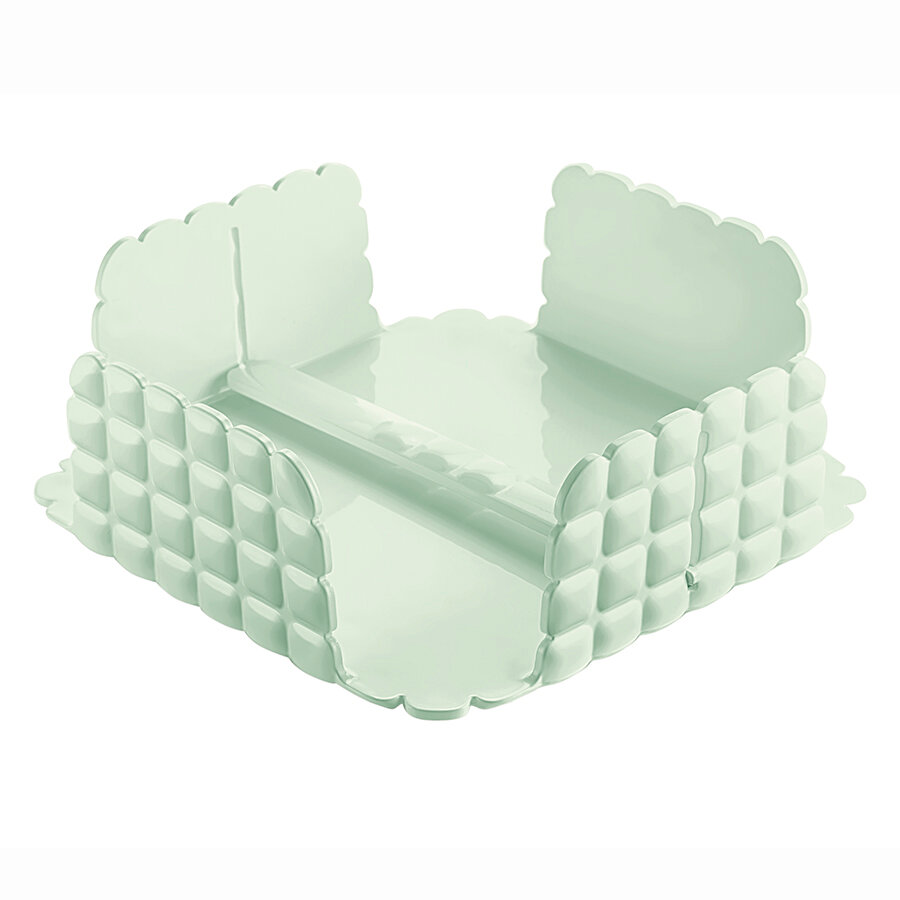 Салфетница настольная Guzzini Tiffany, 20х20 см, зеленая