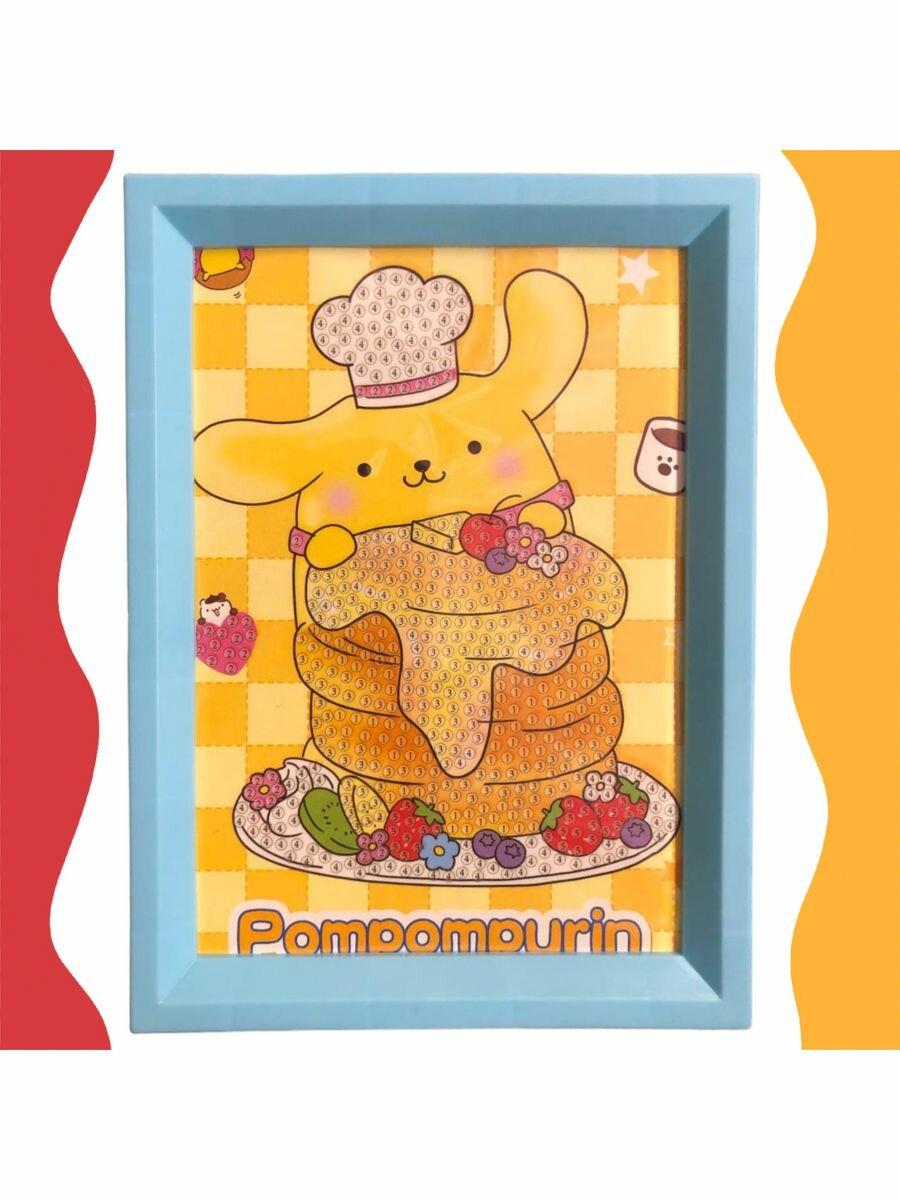 фото Алмазная мозаика Cyber розовый