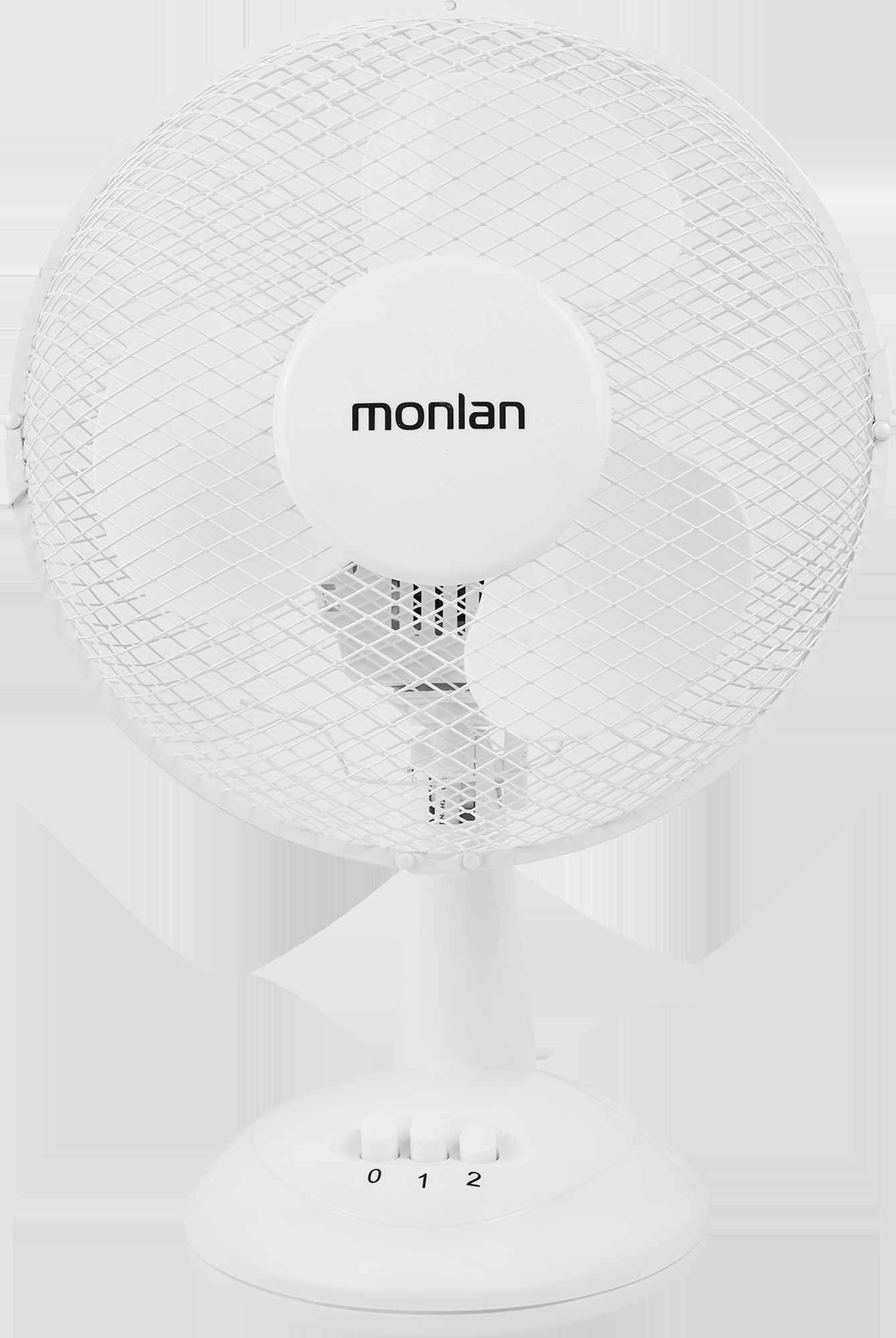 Вентилятор настольный Monlan MT-30W 30 Вт 27 см цвет белый