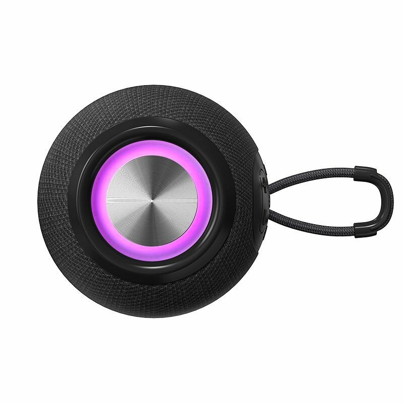 Колонка беспроводная ROCK Fabric Art Portable Speaker черная