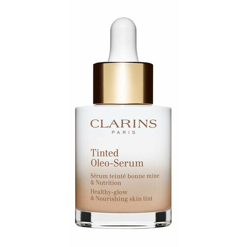 CLARINS Тональный крем-сыворотка на основе масел Tinted Oleo-Serum (02) тональная сыворотка на основе масел clarins tinted oleo serum 30 мл