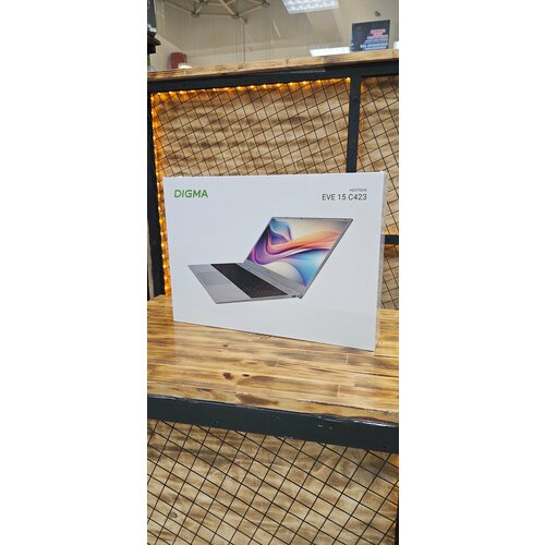 Ноутбук Digma EVE 15 C423 NR5158DXW01 grey 156 IPS FHDRyzen 5 3500U8Gb512GbSSDW11Pro 3890000₽