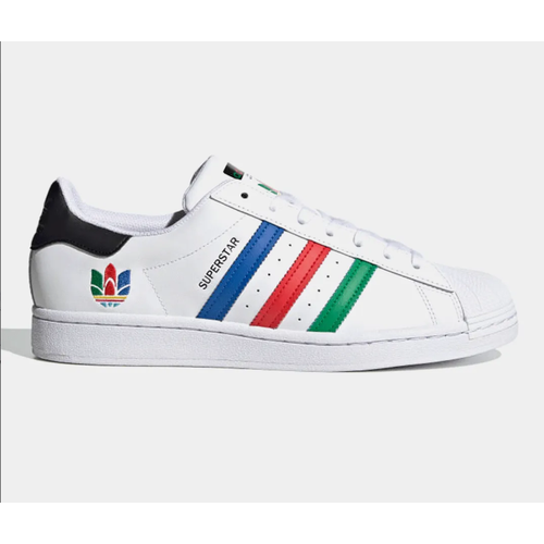 Кеды adidas Originals Superstar, полнота 10, размер 8.5UK, белый, черный