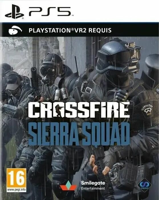 Игра на диске Crossfire Sierra Squad VR2 (PS5 VR2 Русские субтитры)