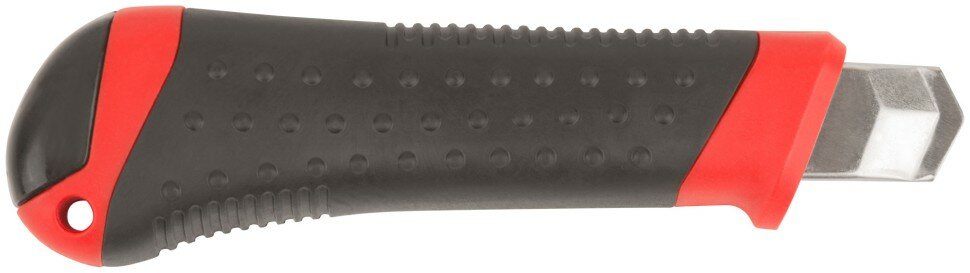 Тренд 10174 Нож технический 18 мм (пластиковый корпус с прорезиненными вставками, усиленный металлической направляющей) FIT - фото №12
