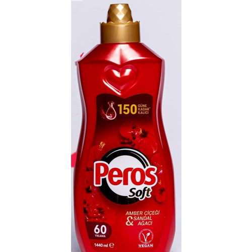 Кондиционер-ополаскиватель концентрат для белья Peros Янтарный цветок и Сандал 2х1440 мл