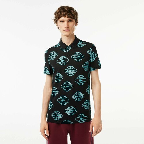 фото Поло lacoste, размер t5, черный