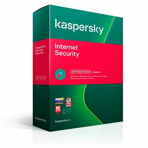 Антивирус Kaspersky Internet Security ( 10 устройств, 1 год), Русский язык