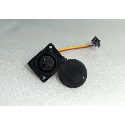 Гнездо зарядки для АКБ 3pin для электровелосипедов колхозник 900₽