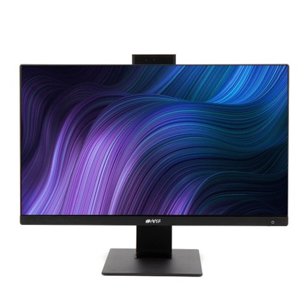 Hiper Моноблок AIO HIPER Office HO-K6-FL-H610-B, 23,8', display IPS 1920x1080 (Full HD), m/b Intel H610, no OS, no CPU, no HDD, no RAM(DDR4 2133-3200) , 2*ram slot, cardreader, SATA