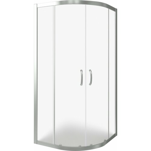 Душевой уголок Good Door Infinity R-80-G-CH ИН00003 душевой уголок good door infinity r 80 g ch 80x80 профиль хром стекло грейп