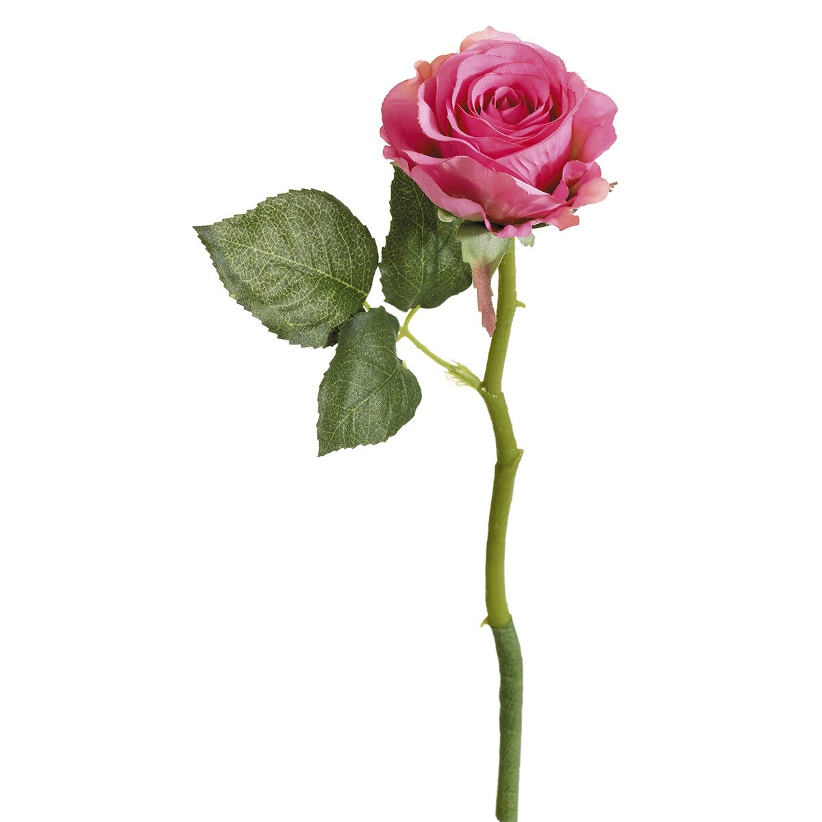 Декоративный цветок Fiebiger Floristik GmbH "Роза", пластик, текстиль, 30 см
