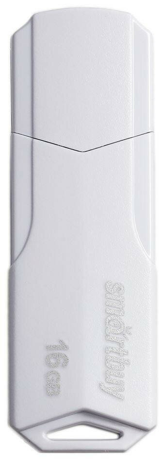 Флэш-напокитель (SMARTBUY (SB16GBCLU-W) UFD 2.0 016GB CLUE White)