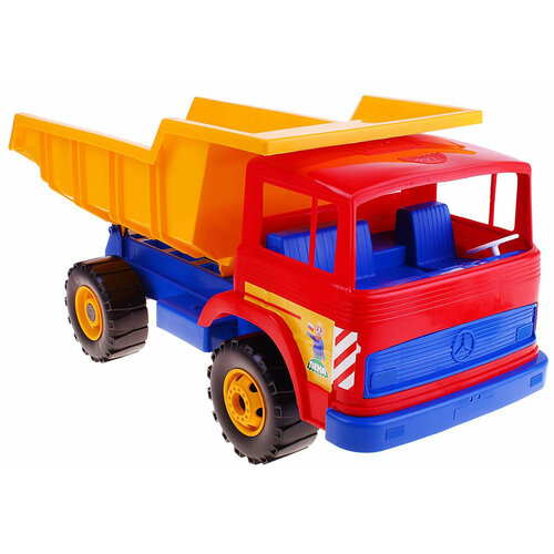 Самосвал большой, детская большая игрушечная машинка, пластиковая модель, автомобиль для игр дома и в песочнице