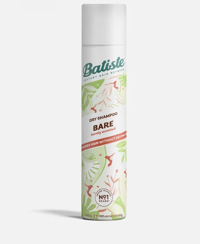 Сухой шампунь для волос Batiste BARE Barely Scented 200мл