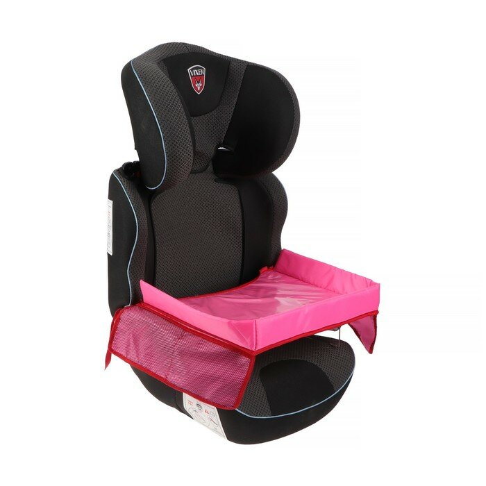 Столик-органайзер TORSO Для детского автокресла, розовый, 35х50 см