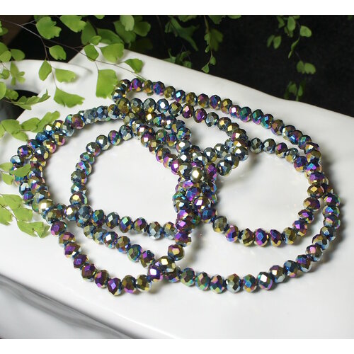 Бусы Fashion jewelry Бусы из стекляруса 50 см, длина 50 см, мультиколор
