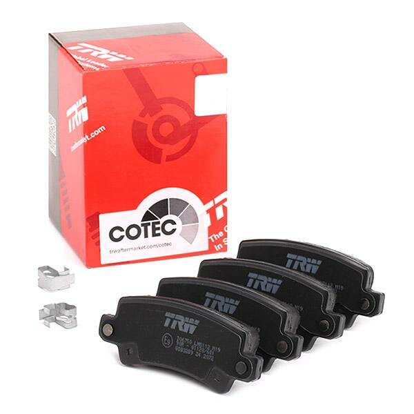 [GDB3289] TRW Колодки тормозные TRW Toyota Corolla (E12) 02>06, задние, с датчиком [GDB3289] комплект на ось - фото №8