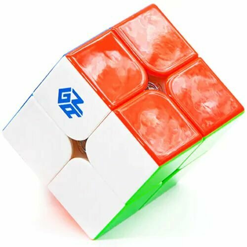кубик рубика gan gift box gan 11 m gan mirror cube головоломка подарочный набор Gan 2x2 251 M Leap / Магнитный Устойчивый к царапинам / Кубик Рубика