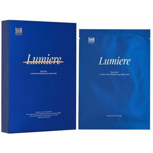 Набор масок ByeoLee Lumiere Pearl Brightening Mask Pack