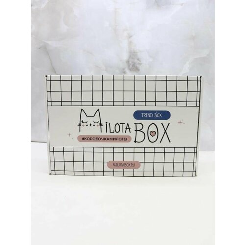 Коробочка сюрприз MilotaBox милота бокс Trend тренд подарочный бокс- коробочка с детским набором для девочек Подарок-сюрприз на любой праздник 1500₽