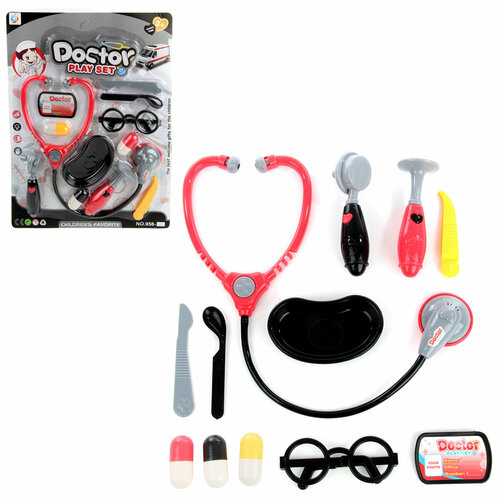 Набор доктора Моё здоровье Veld Co Детский игровой набор врача 458₽