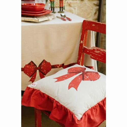 Подушка декоративная для стула 