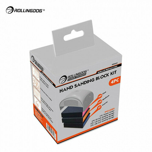 Набор абразивных губок с ручкой 1 60120180 Rollingdog арт90163 599₽