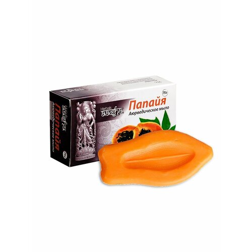 Aasha/Мыло папайя/ 75г/Индия