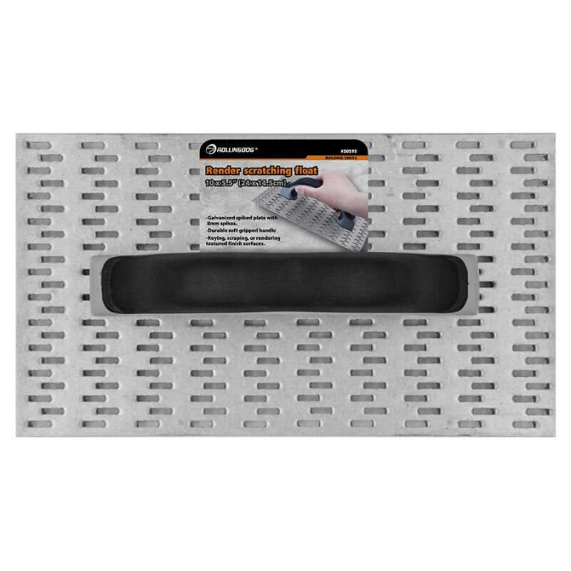 Изображение Терка строительная для снятия штукатурки Rollingdog 250х145мм, серия Professional, арт.50295