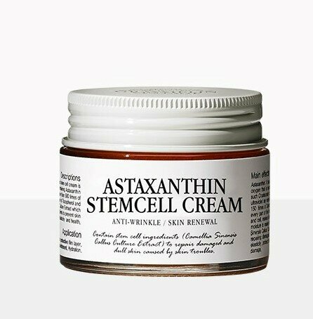 Антивозрастной гель-крем Graymelin Astaxantin Stemcell Anti-Wrinkle Gel Cream 50 грамм