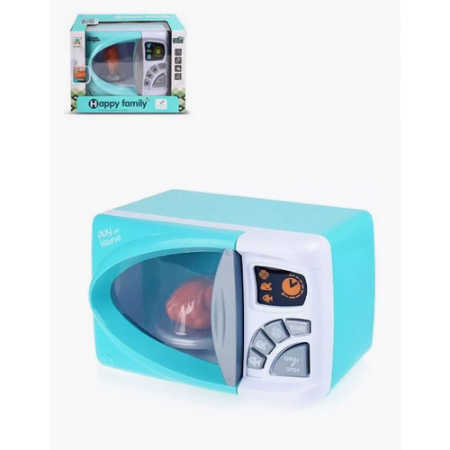 Happy Family Микроволновая печь со световыми эффектами, бирюзовая LS820Q7 с 3 лет