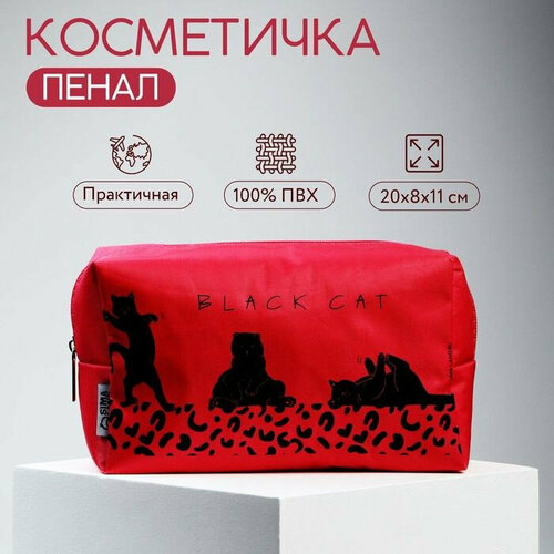 Косметичка-пенал Black Cat на замочке (цвет не указан) пенал косметичка crown 19 х 8 см