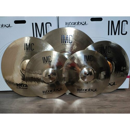 Набор тарелок для барабанов Istanbul Mehmet IMC Brilliant set (4 шт.)