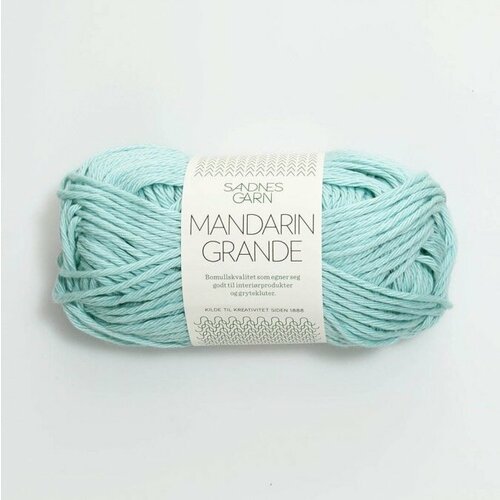 Пряжа для вязания Sandnes Garn Mandarin Grande 6803 Aquamarine 695₽
